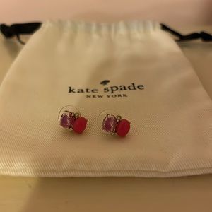 Pink Kate Spade Post Earrings